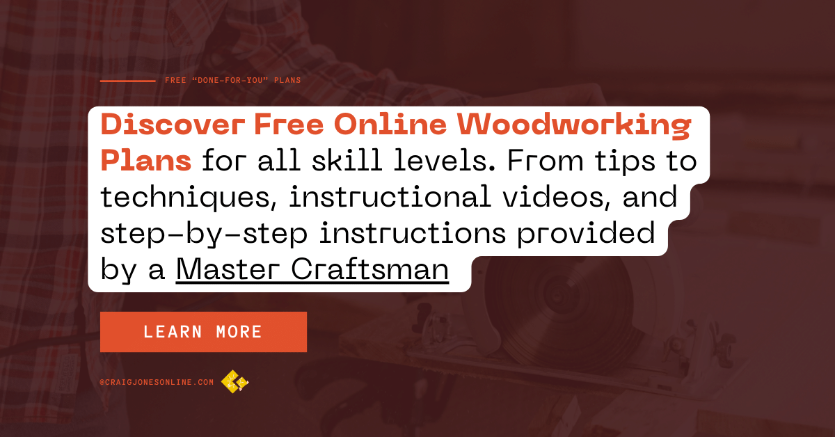 Get Free Online Woodworking Plans
